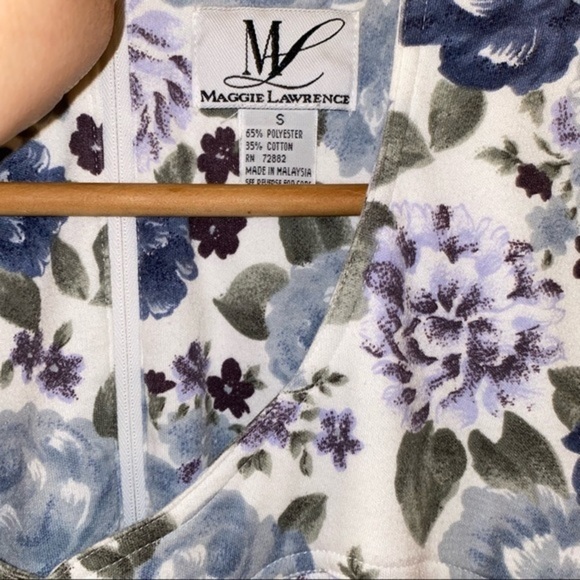 Maggie Lawrence S cottagecore floral 90s dress - Picture 3 of 6